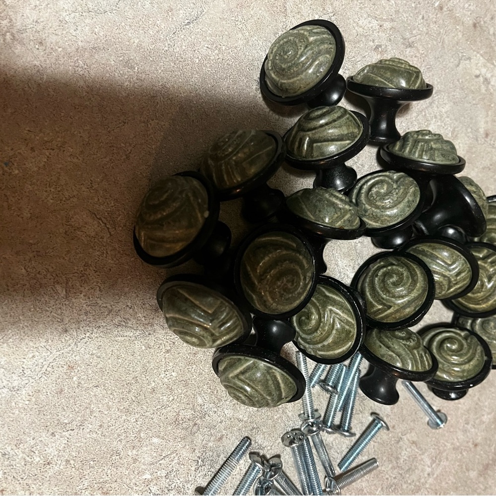 Ceramic cabinet knobs